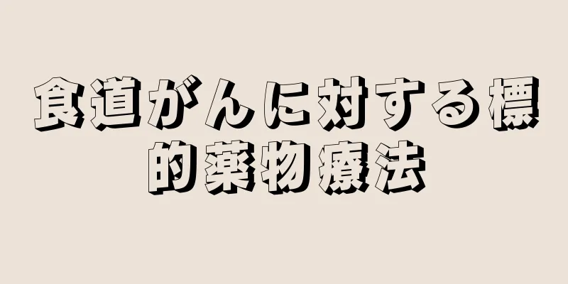食道がんに対する標的薬物療法