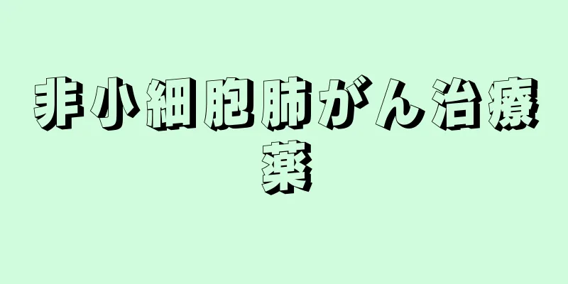 非小細胞肺がん治療薬