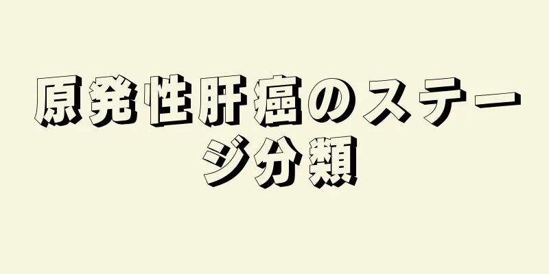 原発性肝癌のステージ分類