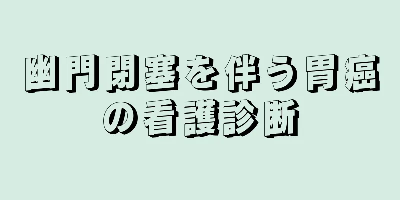 幽門閉塞を伴う胃癌の看護診断