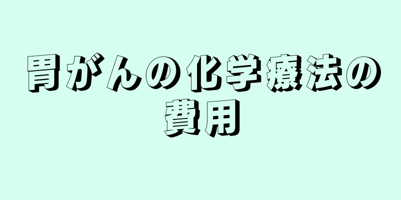 胃がんの化学療法の費用