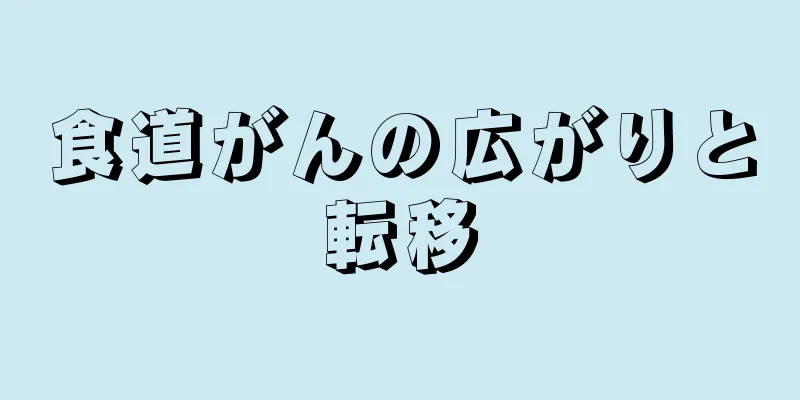 食道がんの広がりと転移