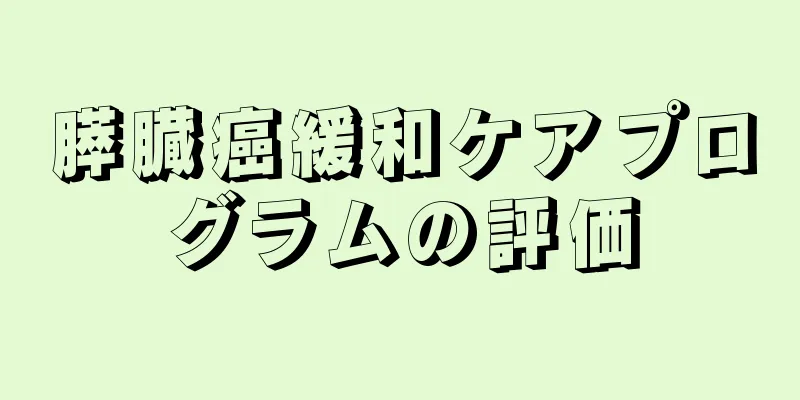 膵臓癌緩和ケアプログラムの評価