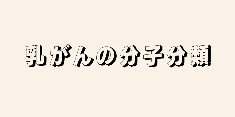 乳がんの分子分類