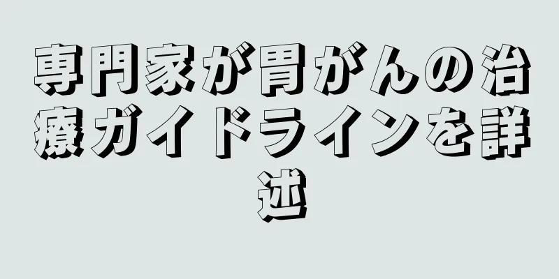 専門家が胃がんの治療ガイドラインを詳述
